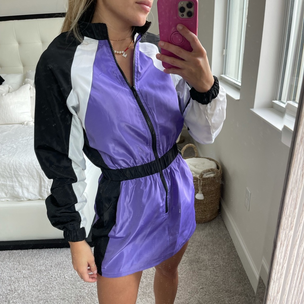 Zipper down Dress